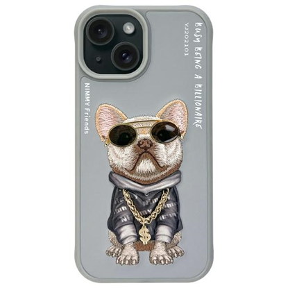 Picture of Nimmy etui iPhone 15 6.1" szary|gray      Glasses 
