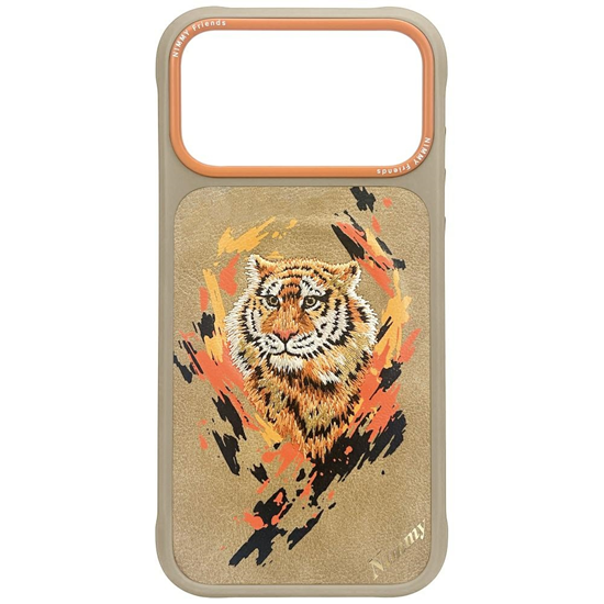 Picture of Nimmy Tiger MagSafe case for iPhone 17 Pro Max light brown