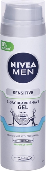 Изображение Nivea Men Sensitive 3-Day Beard el do golenia 200 ml