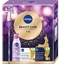 Attēls no NIVEA_SET Beauty Care Przeciwzmarszczkowy rewitalizujcy krem na dzie SPF15 55+ 50ml + Przeciwzmarszczkowy rewitalizujcy krem na noc 55+ 50ml + Kojcy pyn micelarny 200ml