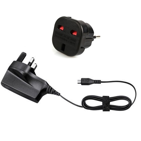 Picture of Nokia AC-6X Micro USB tikla lādētājs preks Nokia 8600 Lumia 600 610 700 710 800 808 900 920 930 5V 550mA UK+EU adapteris oriģināls (lietots A klase)