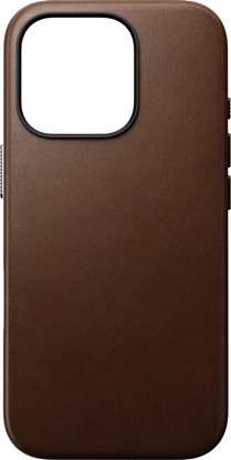 Picture of Nomad Nomad Traditional Leather case, brown, iPhone 16 Pro