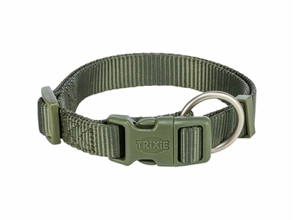 Изображение Obroa dla psa Trixie Premium Kolor Zielony Oliwka S/M 30-45 cm