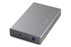 Picture of Digitus USB 3.0 hard disk enclosure, 3.5\", SATA, 16TB, aluminum
