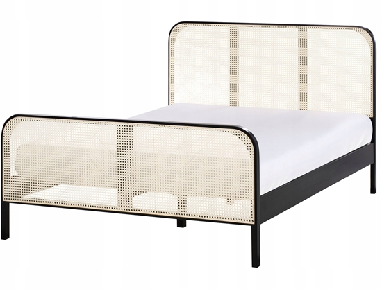 Picture of óko Drewno sosnowe GONFARON 140 x 200 cm Czarny