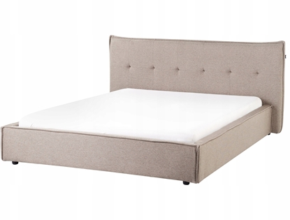 Attēls no óko Len syntetyczny LESTRE 160 x 200 cm Beowoszary