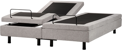 Attēls no óko regulowane bez zagówka DUKE II 160 x 200 cm Jasnoszary