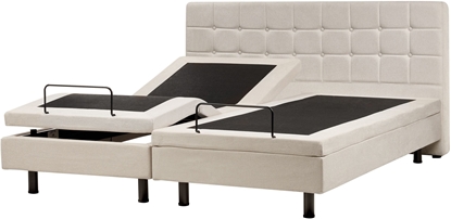 Attēls no óko regulowane DUKE 180 x 200 cm Jasnobeowy