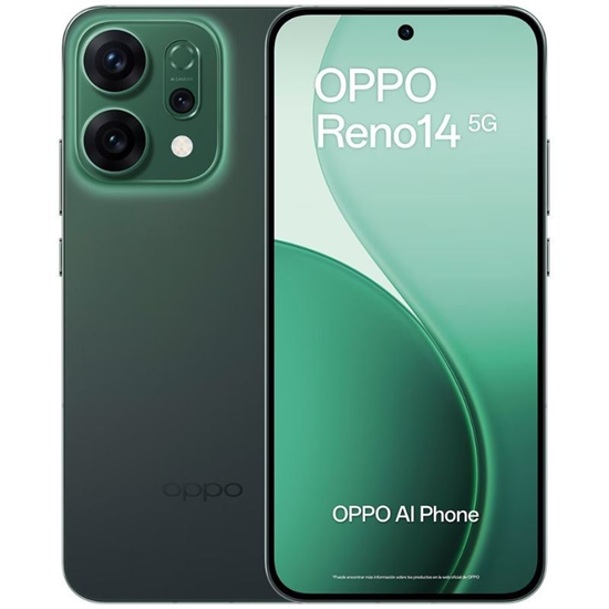 Изображение OPPO RENO 14 12+512GB 5G LUMINOUS GREEN