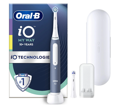 Attēls no Oral-B iO My Way Electric Toothbrush Teens, Speciality brush head, Ocean Blue