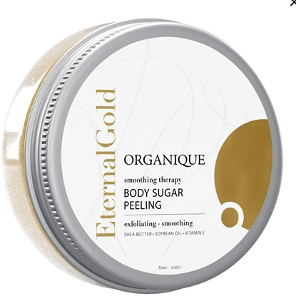 Picture of ORGANIQUE Eternal Gold Wygadzajcy peeling cukrowy do ciaa 200 ml