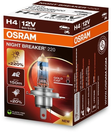 Picture of Osram Night Breaker 220 - H4 Car Bulb