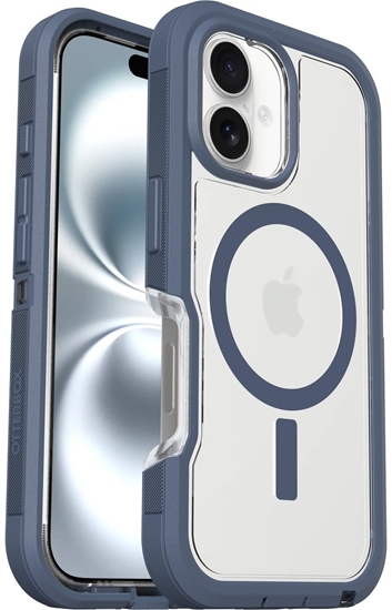 Picture of OtterBox Defender XT Apple iPhone 16 - clear/blue