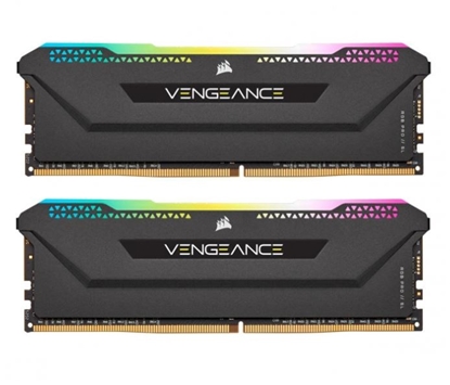 Attēls no Pamięć DDR4 Vengeance RGB PRO SL 16GB/3200 (2*8GB) czarna C16 