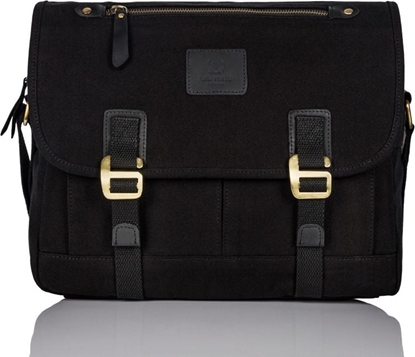 Attēls no Paolo Peruzzi TORBA MSKA CZARNA NA RAMI T-17-BL