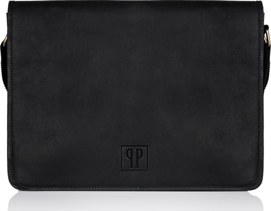 Picture of Paolo Peruzzi TORBA MSKA NA RAMI CZARNA VINTAGE PAOLO PERUZZI T-06-BL