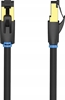 Picture of PATCH CABLE CAT.8 SFTP/0.5M BLACK IKABD VENTION