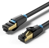 Picture of PATCH CABLE CAT.8 SFTP/0.5M BLACK IKABD VENTION