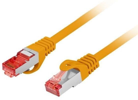 Изображение PATCHCORD KAT.6 S/FTP LSZH CU 2M POMARACZOWY FLUKE PASSED LANBERG