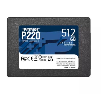 Picture of Patriot P220 SSD Drive 512GB