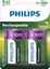 Picture of Philips 2x AKUMULATOR R20 D 3000MAH PHILIPS R20B2A300/10