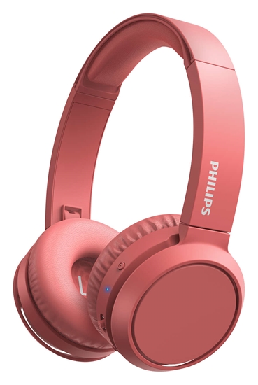 Picture of Philips 4000 series TAH4205RD/00 headphones/headset Wireless Head-band Calls/Music USB Type-C Bluetooth Red