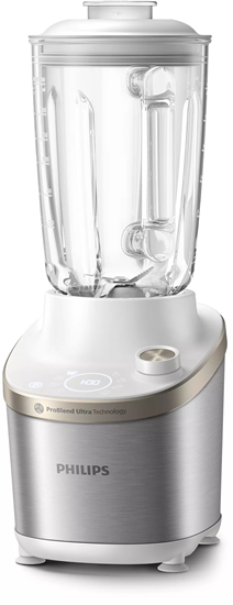 Picture of Philips 7000 series HR3760/01 blender 2 L Tabletop blender 1500 W Stainless steel, White