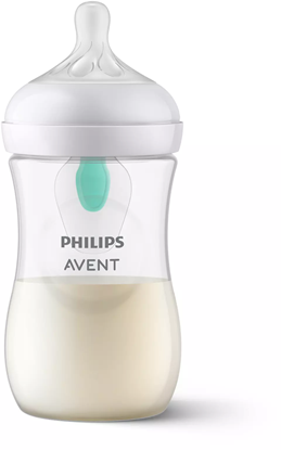 Изображение Philips Avent Natural Response pretkoliku pudelīte ar AirFree vārstu 260 ml, vidējas plūsmas knupītis, 1m+