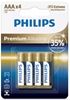 Изображение Philips Premium Alkaline LR03M4B/10 household battery Single-use battery AAA