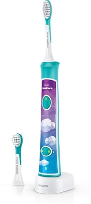Изображение Philips Sonicare For Kids zala - Elektriska zobu birste HX6352/11 (8720689045476)