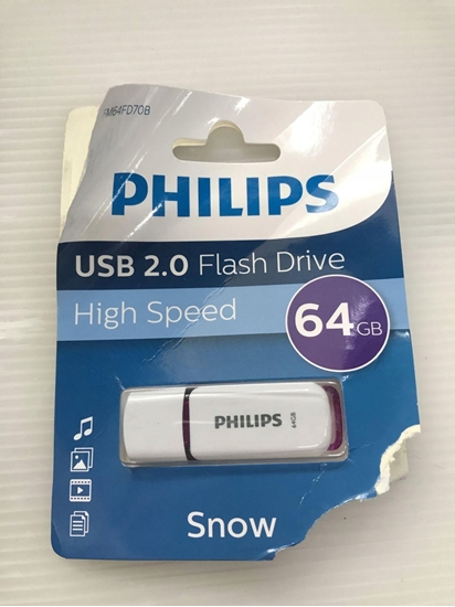 Picture of Philips USB 2.0 2-Pack      64GB Snow Edition Magic Purple