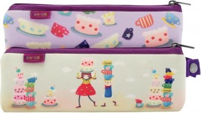 Изображение Piórnik Santoro Saszetka podwójna Tea Party