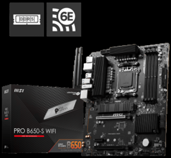 Изображение Pyta gówna MSI PRO B650-S WIFI