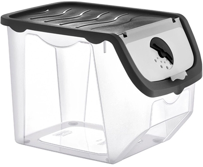 Picture of Pojemnik na warzywa i owoce ziemniaki cebul z pokryw czarny 12L ORION 730512-C