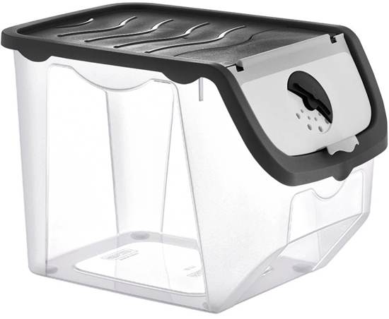 Picture of Pojemnik na warzywa i owoce ziemniaki cebul z pokryw czarny 12L ORION 730512-C