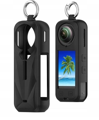Picture of Pokrowiec Futera Etui Case Osona Silikonowa Do Insta360 X5 / Insta 360 X 5 / Sya002918301b / Czarny