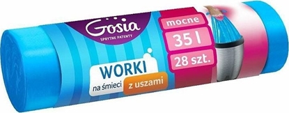 Attēls no Politan Gosia Worki Na mieci Uszy 35l A 28 Czarne 6178