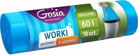 Picture of Politan Gosia Worki Na mieci Uszy 60l A18 Czarne 6179