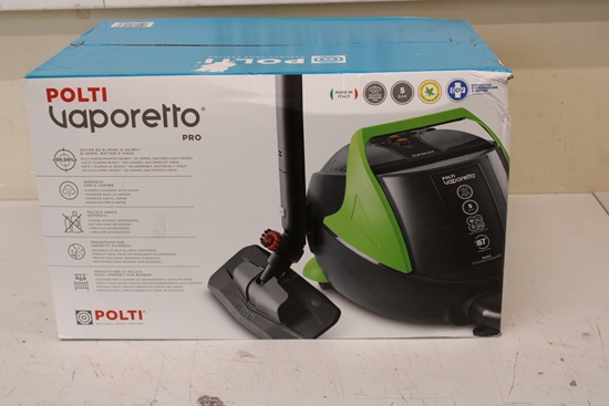 Picture of Polti SALE OUT. PTEU0280 Vaporetto Pro 95_Turbo Flexi Steam cleaner, Corded, 1100 W, Tank capacity 1.3 L, Working radius 8 m, Black/Green | | Steam cleaner | PTEU0280 Vaporetto Pro 95_Turbo Flexi | Power 1100 W | Steam pressure 5 bar | Water tank cap