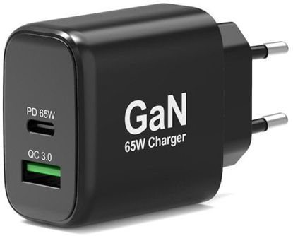 Изображение Port WALL GaN CHARGER USB-C & USB-A PD 65W & 30W EU
