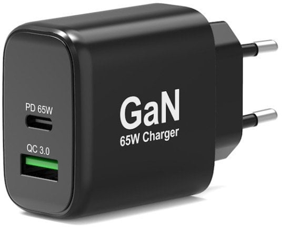 Изображение Port WALL GaN CHARGER USB-C & USB-A PD 65W & 30W EU