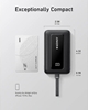 Picture of Powerbank ZOLO 10000mAh 30W wbudowany kabel USB-C, czarny