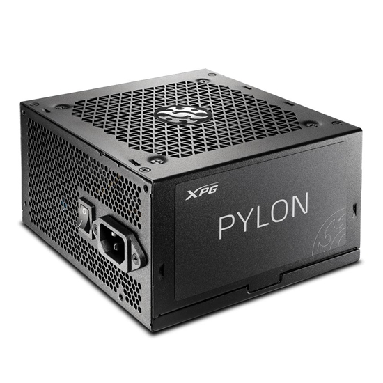 Изображение Power Supply|ADATA|PYLON Power Supply Unit|550 Watts|Efficiency 80 PLUS BRONZE|PYLON550B-BKCEU