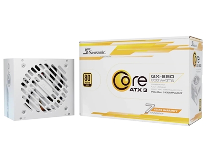 Picture of Power Supply|SEASONIC|CORE GX White|ATX|850 W|SRP-CGX851-A5A32SF-W