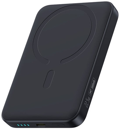 Изображение Powerbank Baseus EnerFill FM11 Ultra-Mini 10000mAh 22.5W kompatybilny z MagSafe + kabel Baseus Simple USB-C 20V 3A 30cm czarny