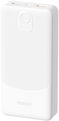 Attēls no Powerbank Dudao K10 10000mAh 2.4A 2 x USB-A - biay