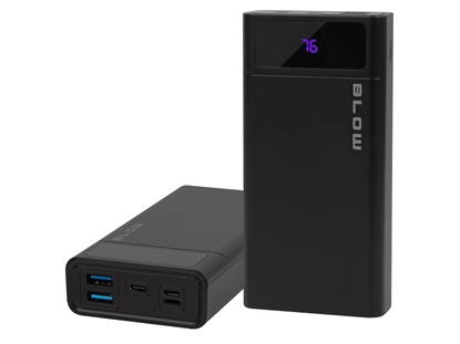 Attēls no PowerBank PB20E QC+PD 20W 20000mAh+lightning Czarny 
