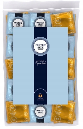 Attēls no Prezervatyvai Mister Size 53 mm, 100 vnt.