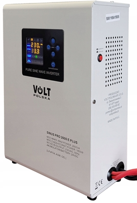 Picture of Przetwornica VOLT POLSKA SINUSPRO 2600 E PLUS 24/230V (1800/2600W) [AGM, GEL, LiFePO4]