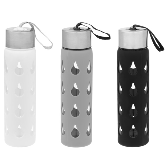 Picture of Pudele sporta Atom stikla 400ml 7x24cm